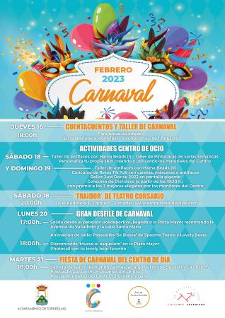 ImagenActividades Culturales Carnaval 2023