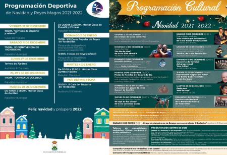ImagenActividades Culturales y Deportivas Navidad 2021 2022 en Tordesillas